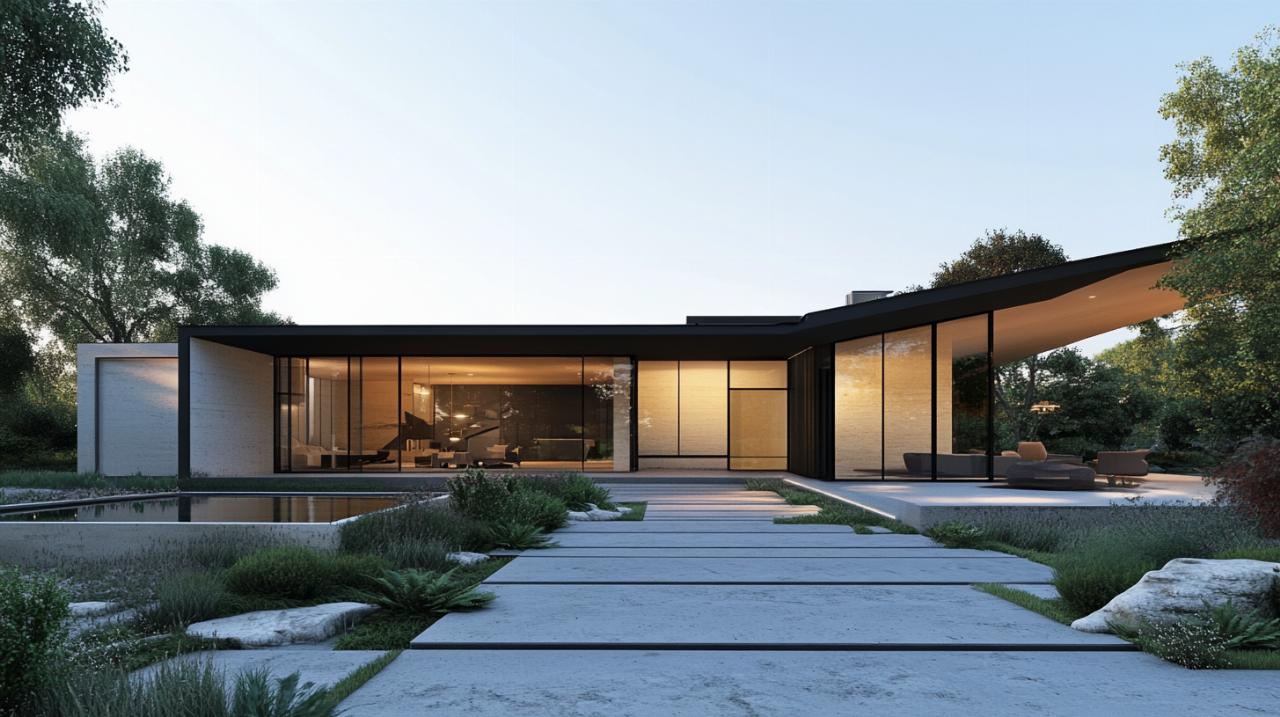 Estilo contemporáneo elevado: cómo la casa con techo de una sola pendiente transforma espacios reducidos